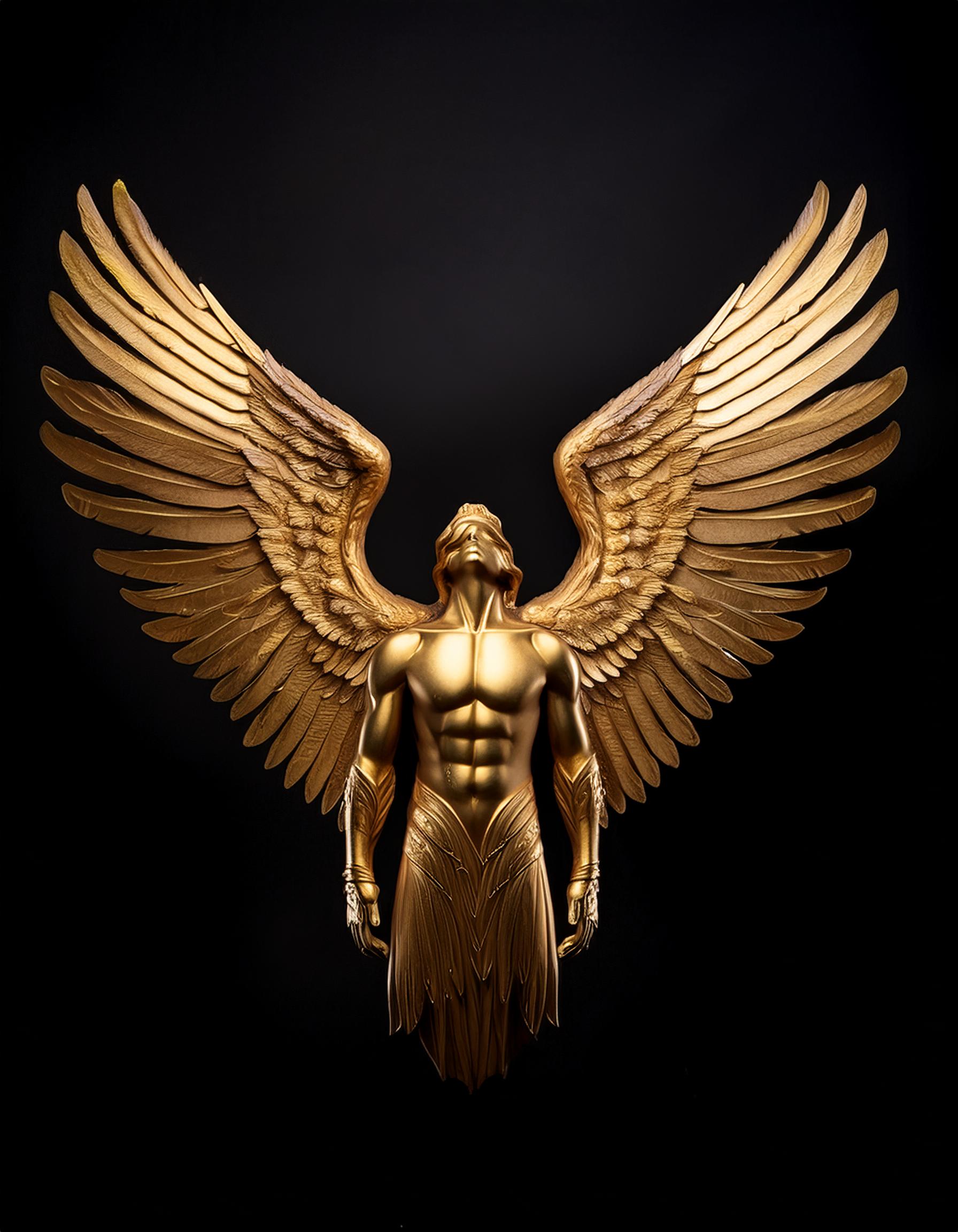 Enticing Entertainment golden angel