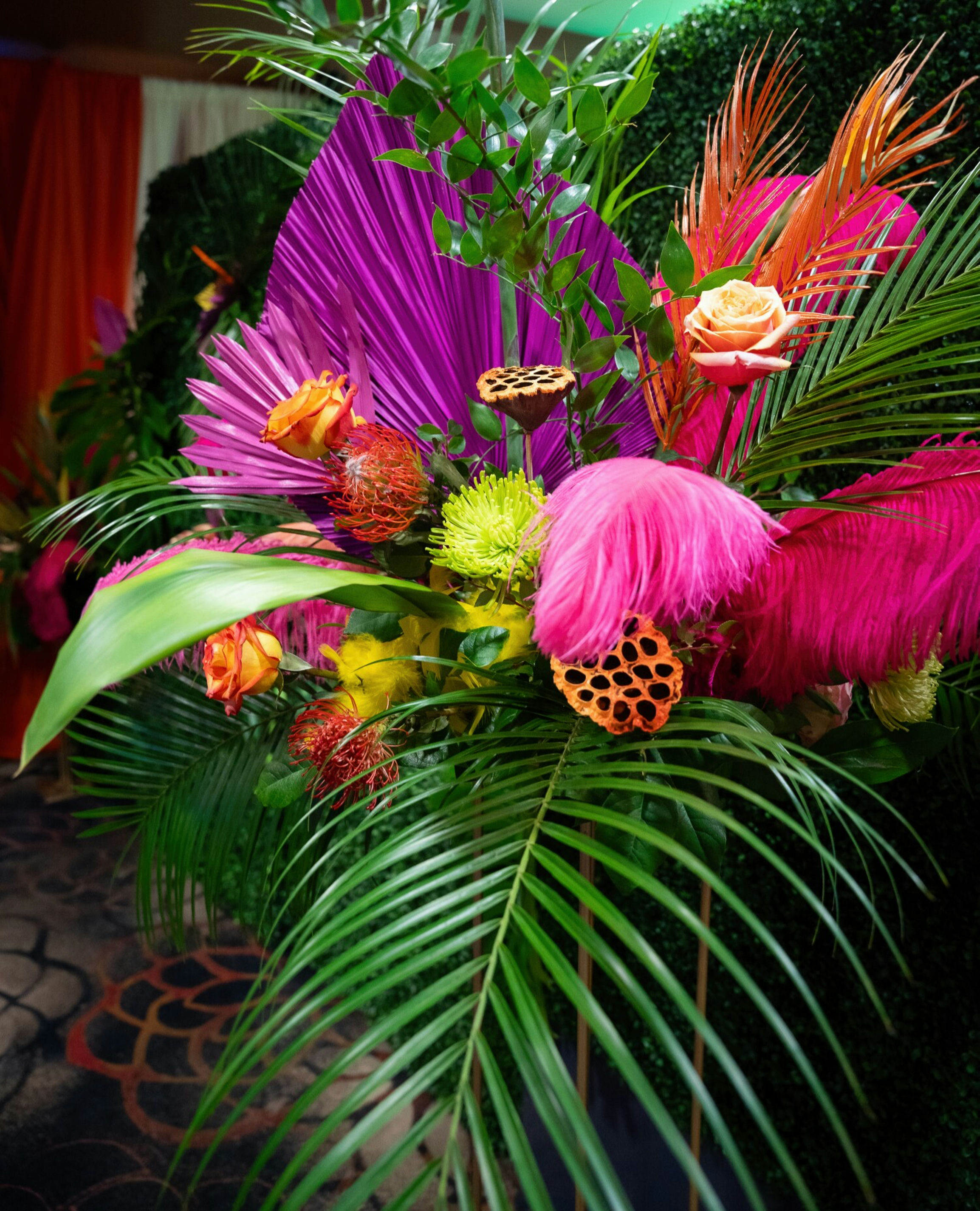 Rio Carnival immersive decor