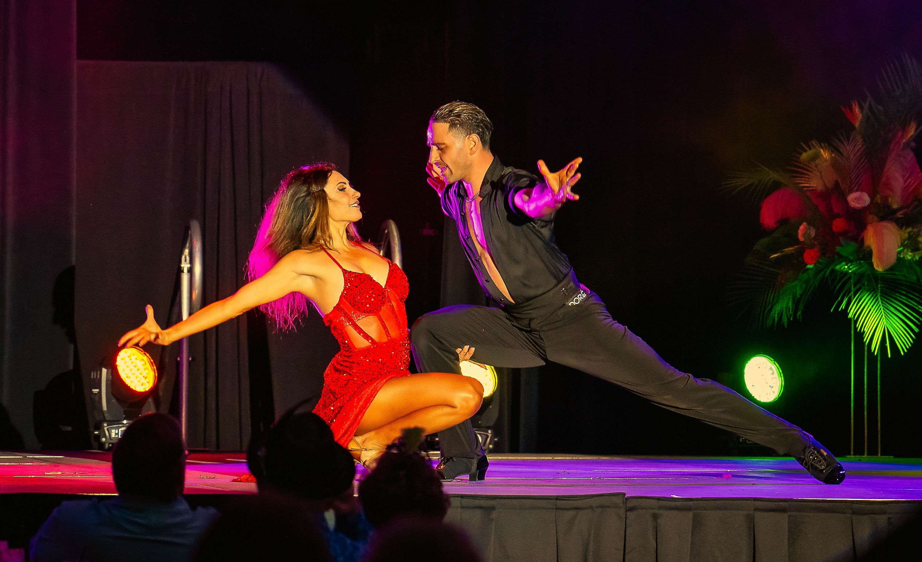 Brazilian costumed performers