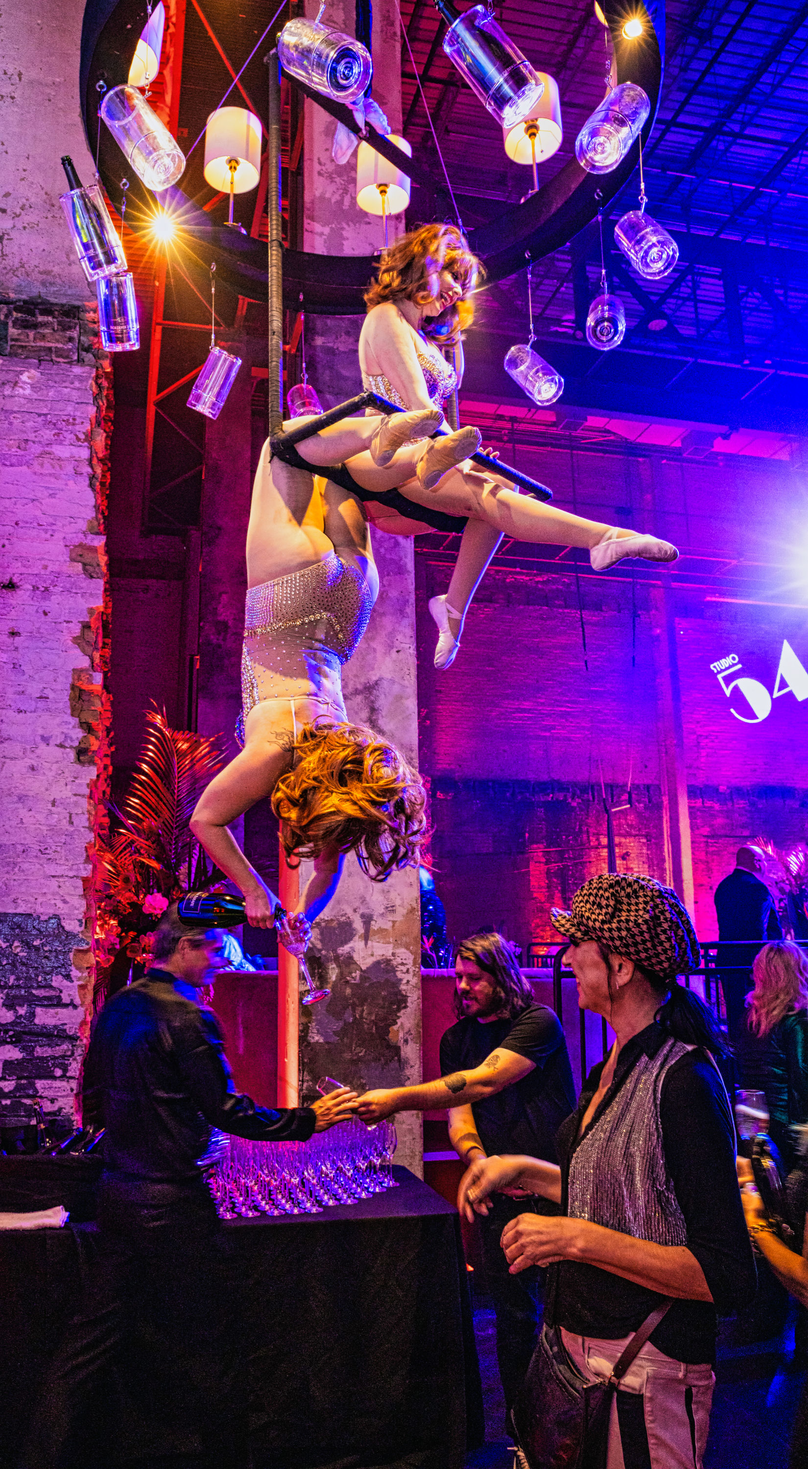 Utica Queen commanding the crowd