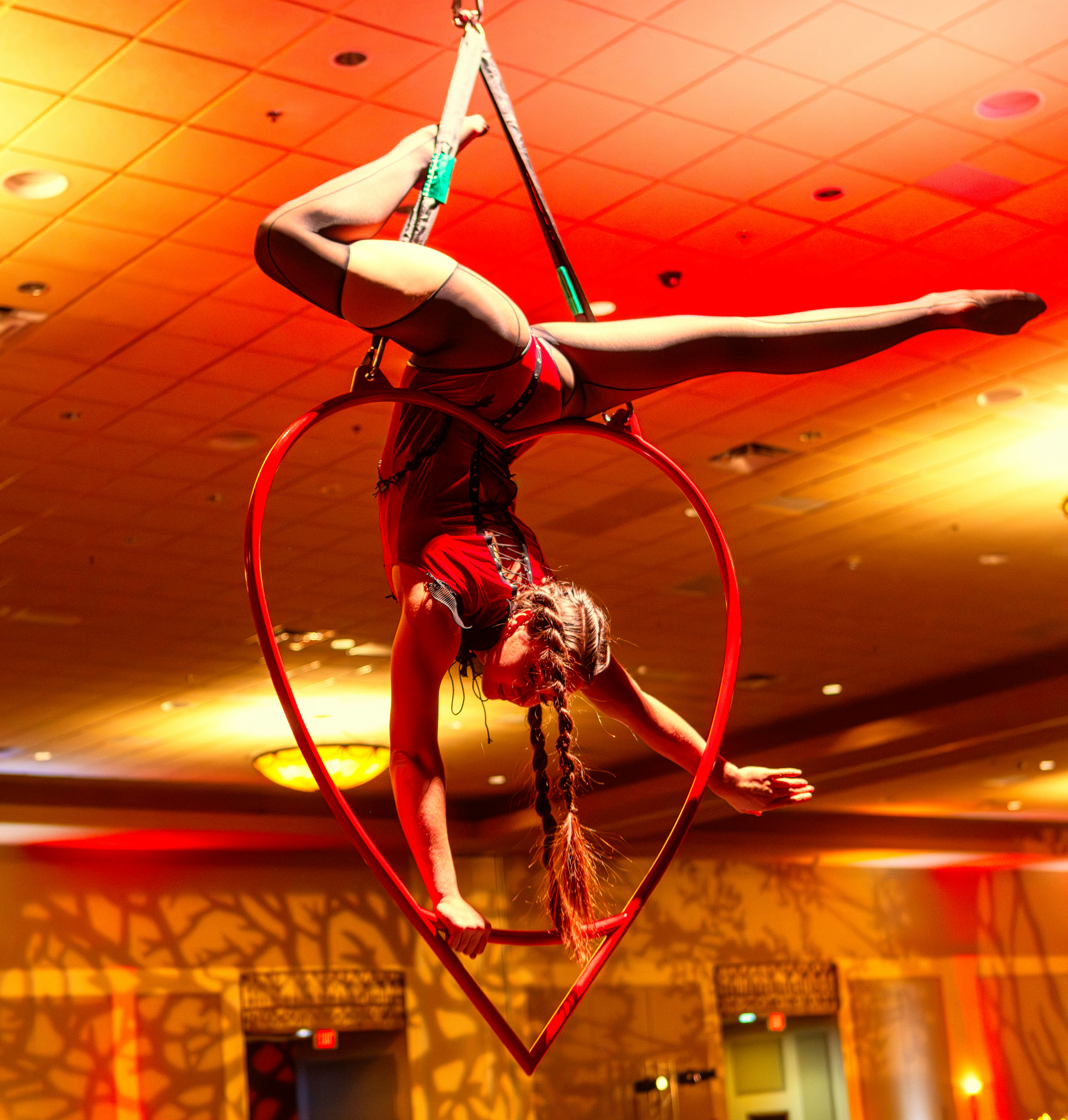 Narrative dinner show performance